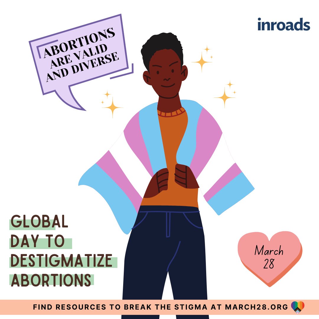 Abortions are always valid and diverse💚 This #March28, join us in launching a Global Day to Destigmatize Abortions📢 Find events & resources to #DestigmatizeAbortions at: march28.org