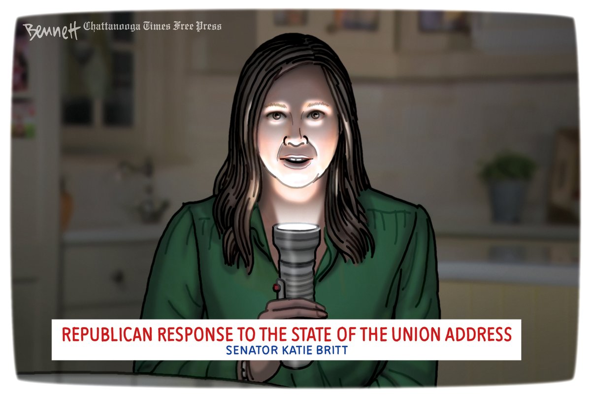 3/9/2024- Scary #StateOfTheUnion #SOTU2024 #SOTUResponse #RepublicanResponse #KatieBritt tinyurl.com/4kx8rrxm