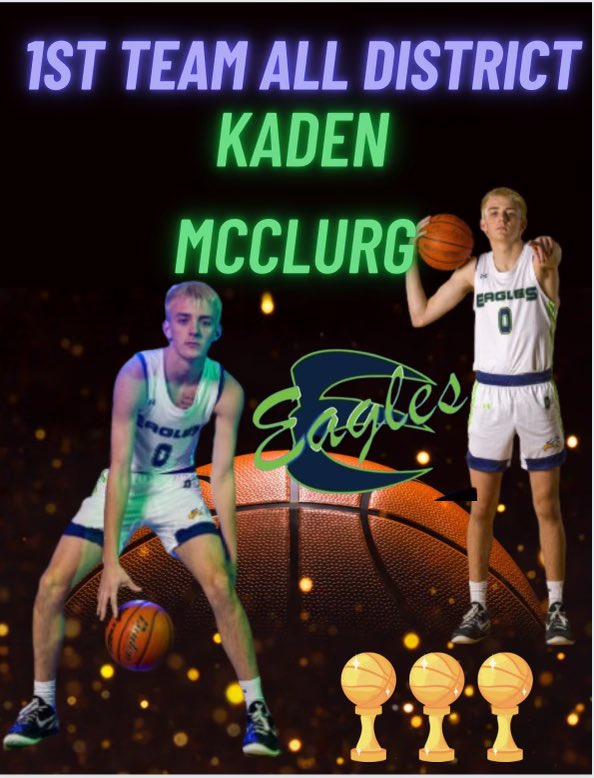 🚨🚨Congratulations to <a href="/KadenMcclurg/">Kaden McClurg</a> on being selected 1st Team 4-6A  All District!