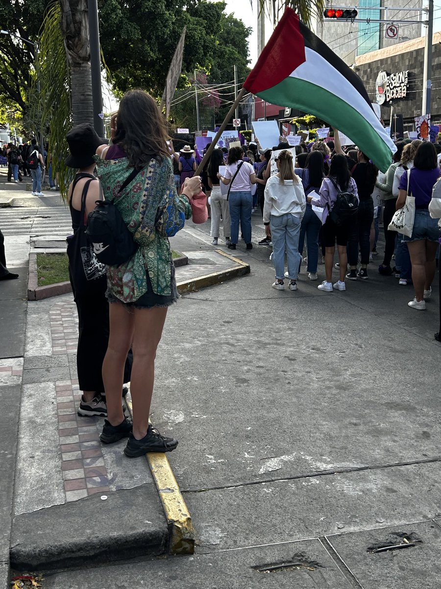 #PalestinaLibre #Marcha8M #Guadalajara #Altoalfuego