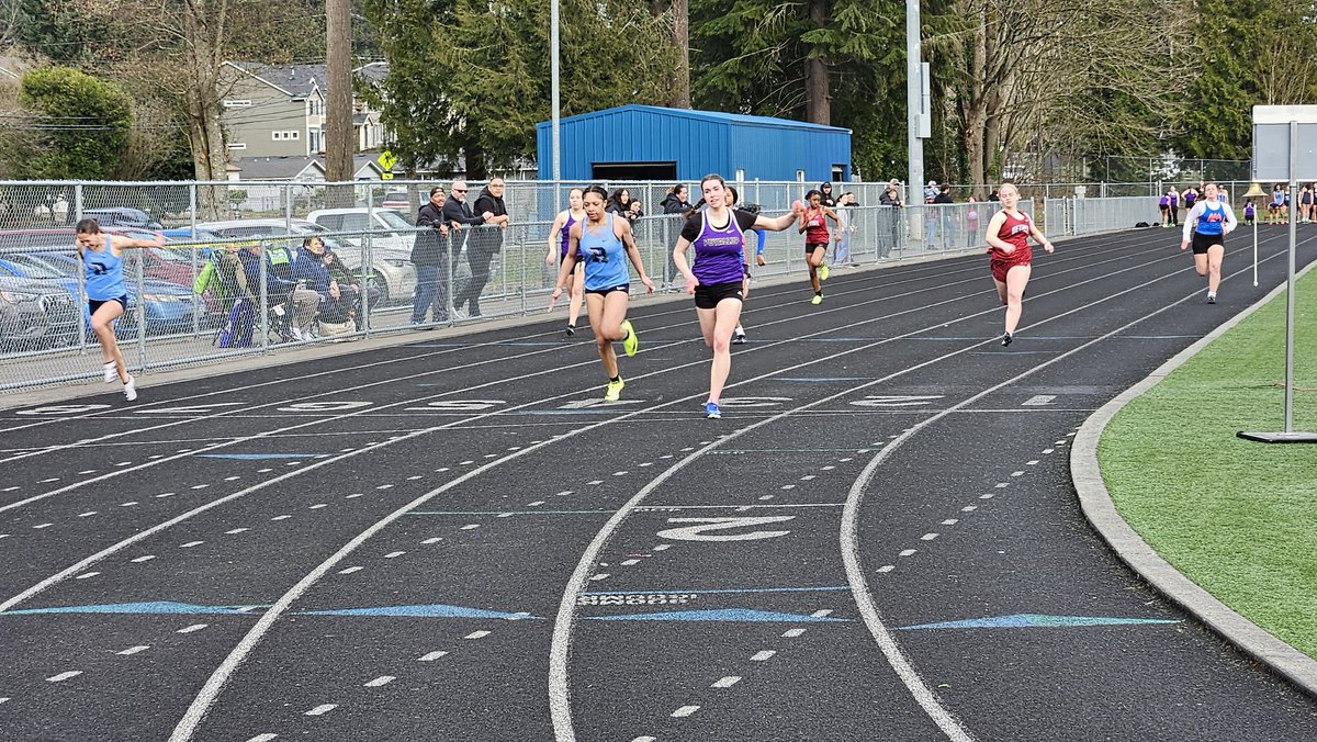 Track Jamboree at @OurRamsFightOn today. Rogers, Puyallup, Bethel, Auburn Mountainview