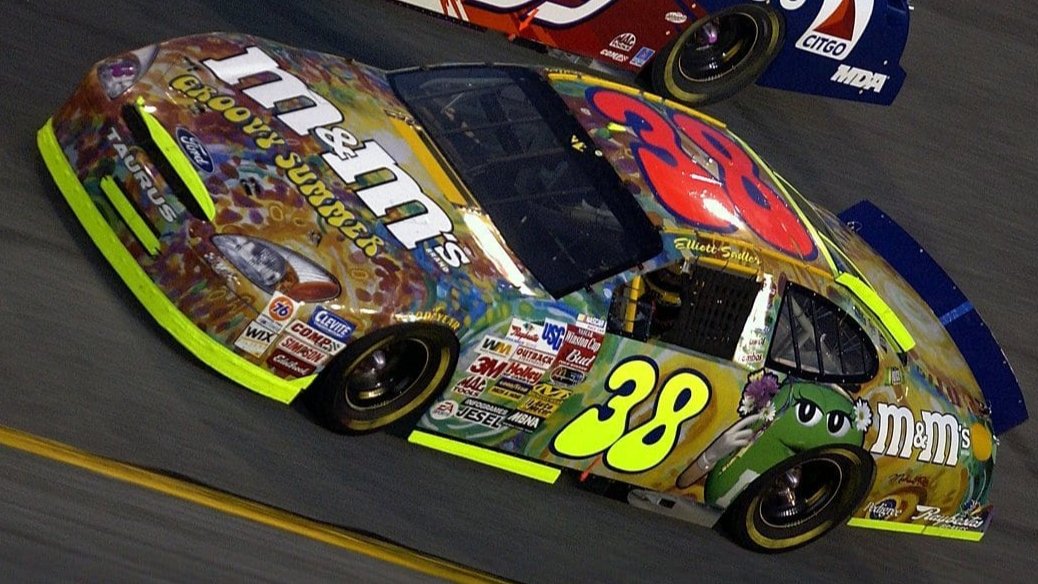Elliott Sadler - M&M's Groovy Summer (Ford) 2003 Pepsi 400
