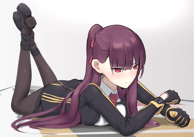 寝そべりわーちゃん#ドルフロ 