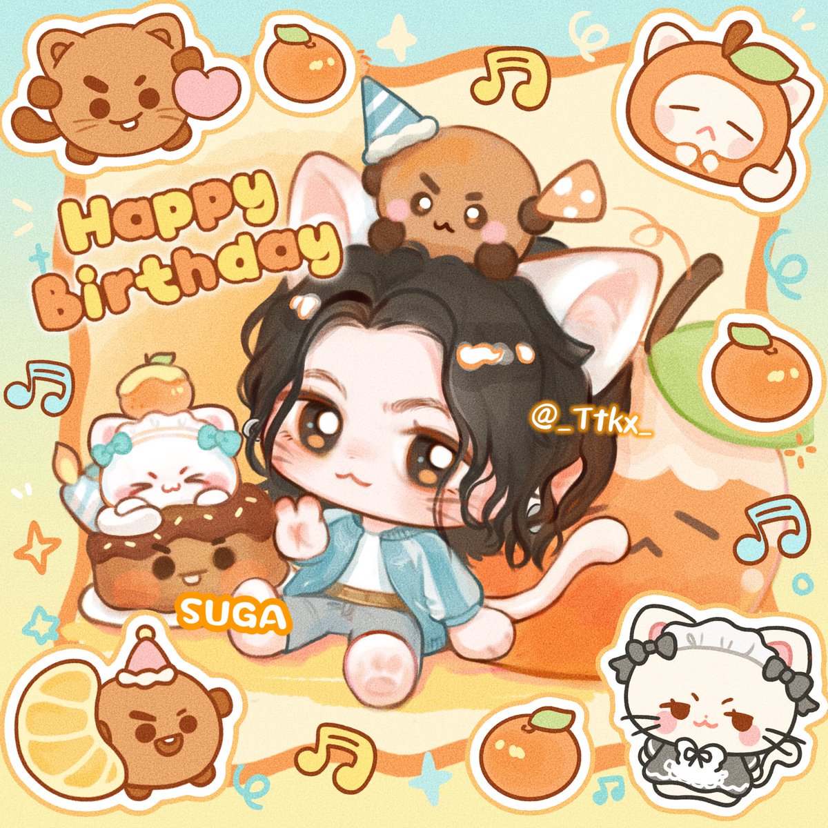 _Ttkx_'s tweet photo. 🎉🎉🎉 #HappySUGADay https://t.co/88HKGQv79Z