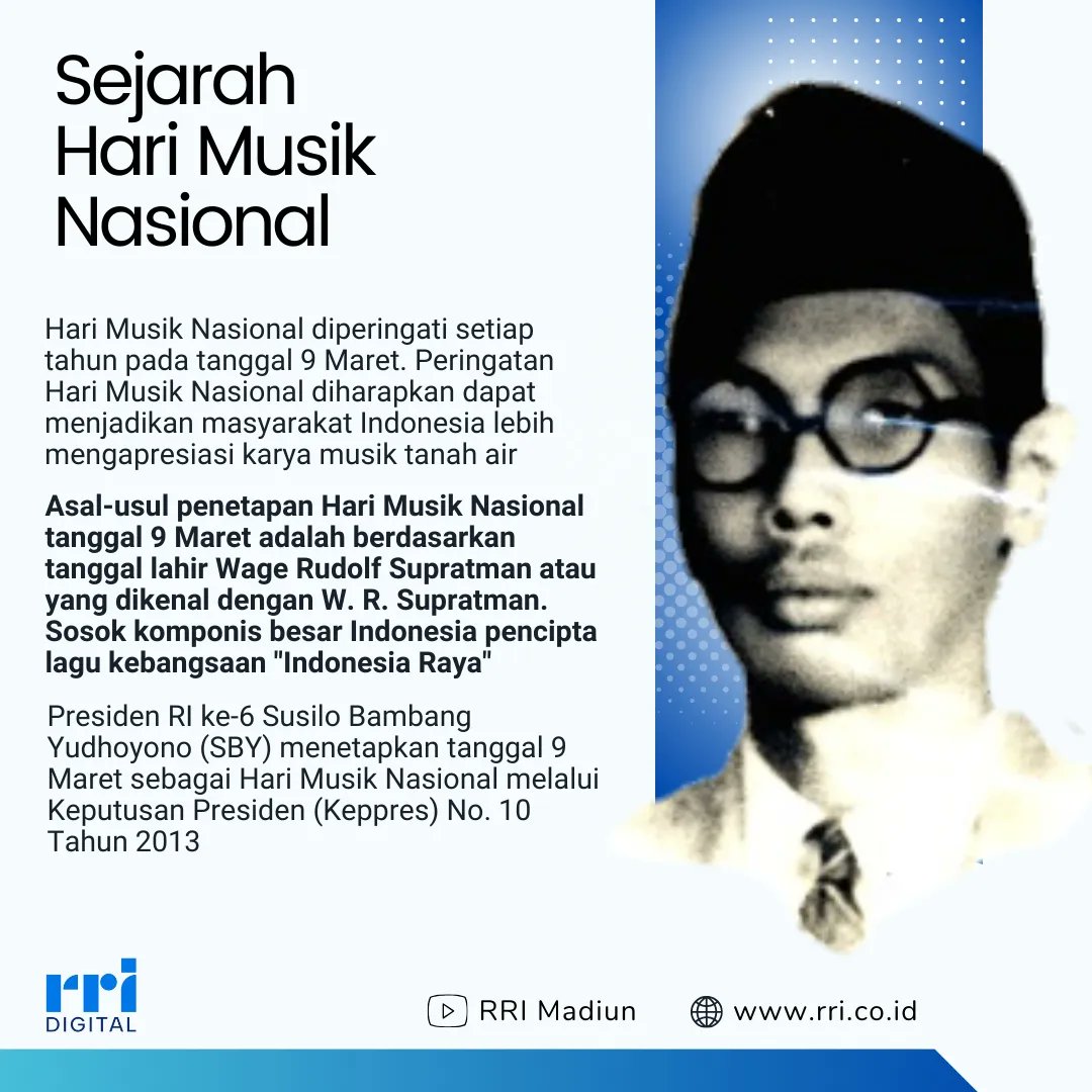 Ini sejarah #harimusiknasional