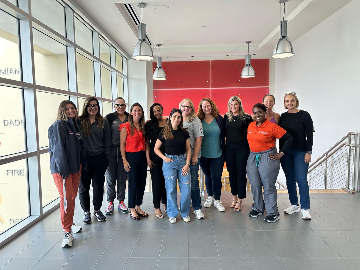 No better way to spend #internationalwomensday than with female firefighters! Today, we were at the Miami Dade Fire Rescue Training Facility for a seminar 100% focused on cancer risk and prevention for our women firefighters. Thank you to all who attended!