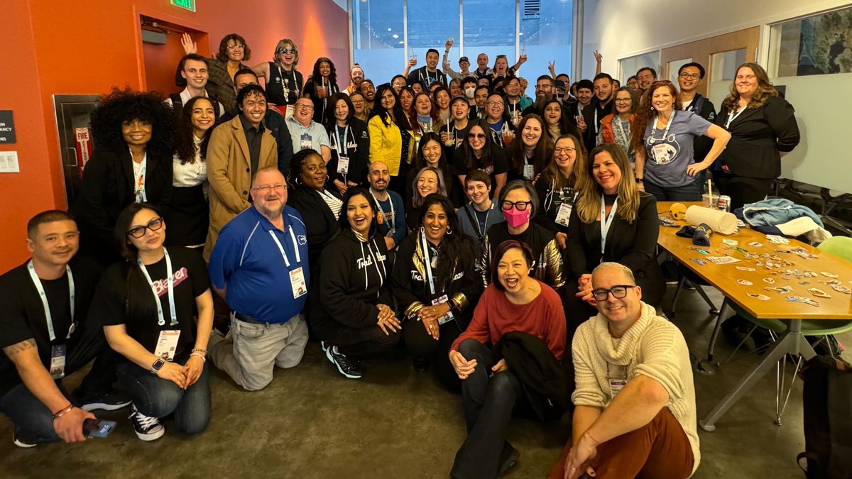 Lizzy Roberts (@imalizzzard) on Twitter photo THAT'S A WRAP #TDX24!
What an amazing week with my <a href="/salesforce/">Salesforce</a> nonprofit fam - ending with a bang at #bobablazers ✨
Shoutout <a href="/SalesforceGLee/">Gordon Lee</a> Rachel Park, Jehn Vo and everyone involved in making it happen💙
Talk to you all... probs in about 5 mins 😉 #trailblazercommunity THAT'S A WRAP #TDX24!
What an amazing week with my <a href="/salesforce/">Salesforce</a> nonprofit fam - ending with a bang at #bobablazers ✨
Shoutout <a href="/SalesforceGLee/">Gordon Lee</a> Rachel Park, Jehn Vo and everyone involved in making it happen💙
Talk to you all... probs in about 5 mins 😉 #trailblazercommunity