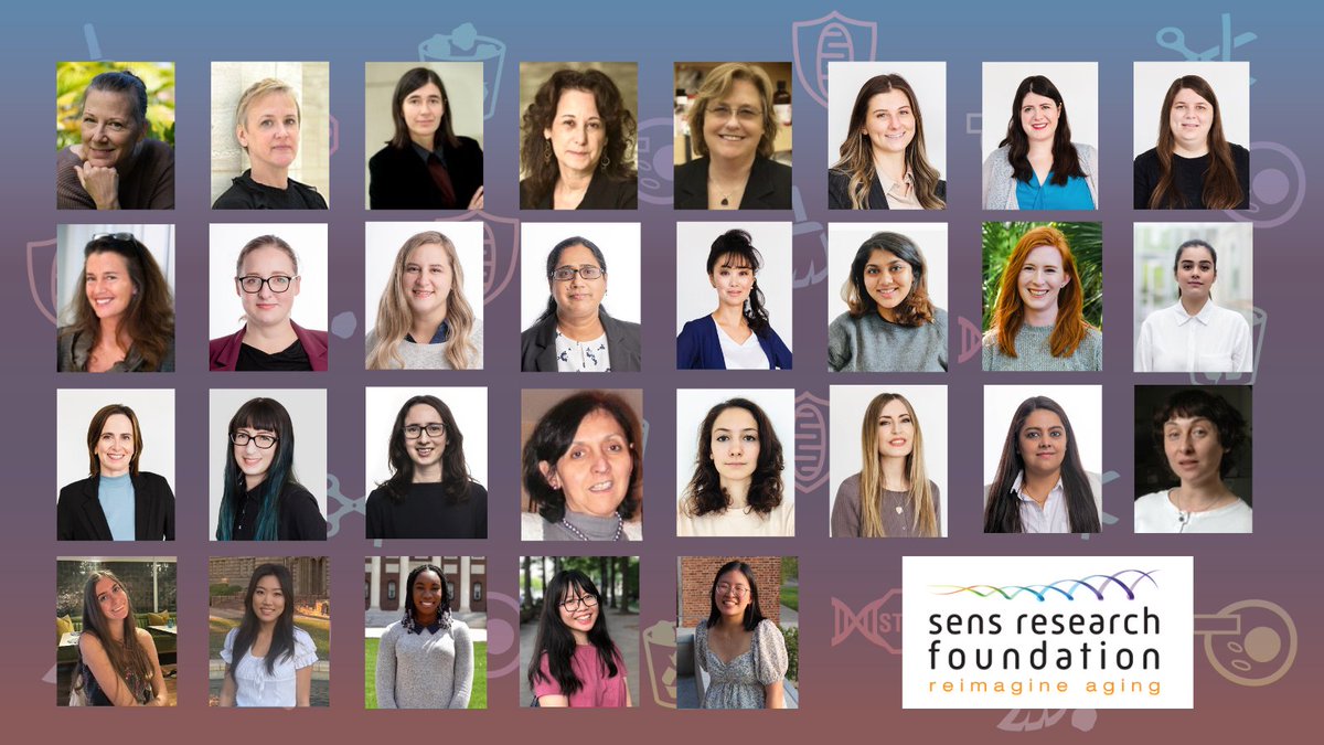 March is Women's history month and today is International Women's day! We celebrate the wonderful accomplishments of women around the world who have made discoveries, accelerated fields, and helped create a brighter tomorrow. SENS.org #WomensHistoryMonth #SRF