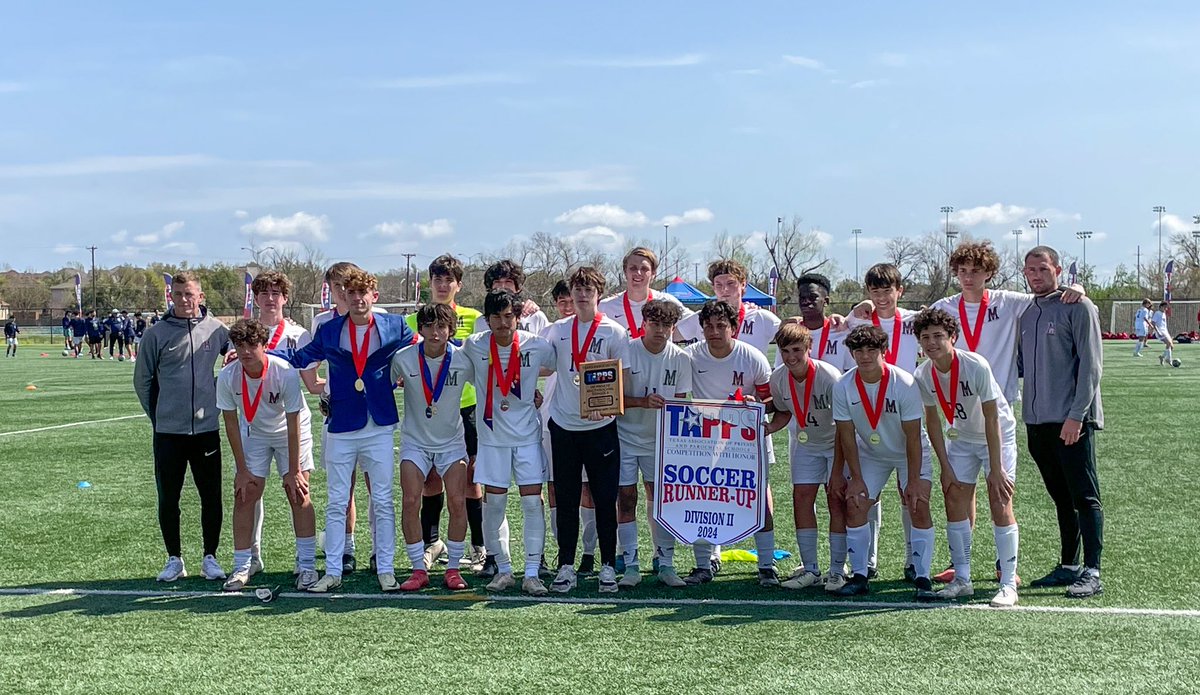 CONGRATULATIONS to our boys soccer team in their state final debut!🏅 The team played hard against St. Joseph-Brownsville, but fell against the Bloodhounds 0-1. 

Thank you to the seniors, players, and coaches for a great season!!

#smcaathletics #smcasoccer