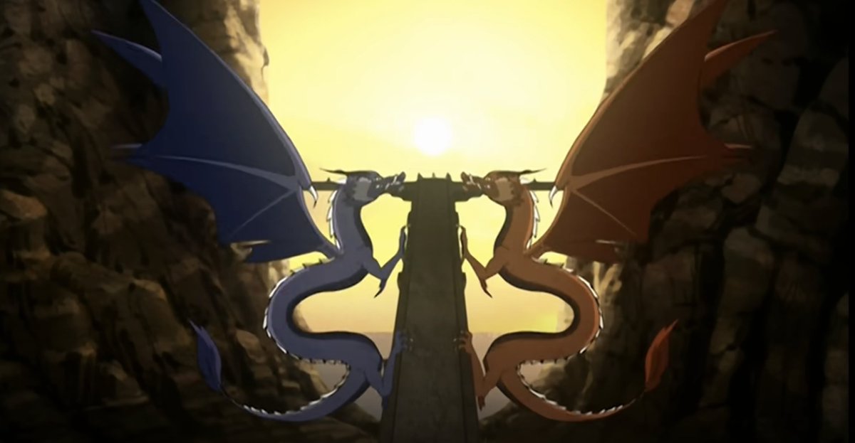 HubPointless's tweet photo. Just realized Avatar dragons are a mix of Eastern and Western dragons. 

Eastern bodies but with Western wings https://t.co/dRNAtEdbkL