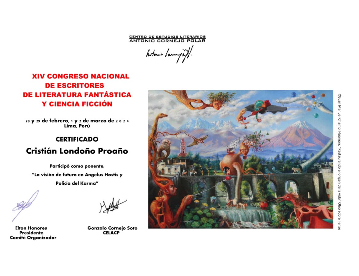 Cristián Londoño Proaño, Ph.D tweet media