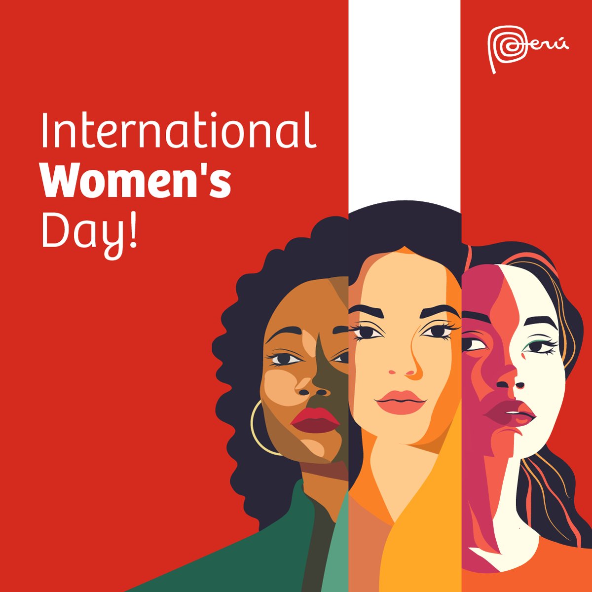 Today we recognize the great transformative power of all Peruvian women, whose crucial role in our society boosts the growth of our country. Thank you to each one for building a better #Peru with pride and dedication! 👩‍🦰🇵🇪💯 #MarcaPerú #InternationalWomensDay
