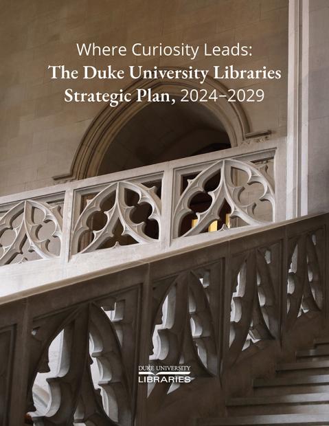 We're excited to share our new strategic plan, 'Where Curiosity Leads,' which will serve as our organizational roadmap for the next 5 years! library.duke.edu/about/strategi…