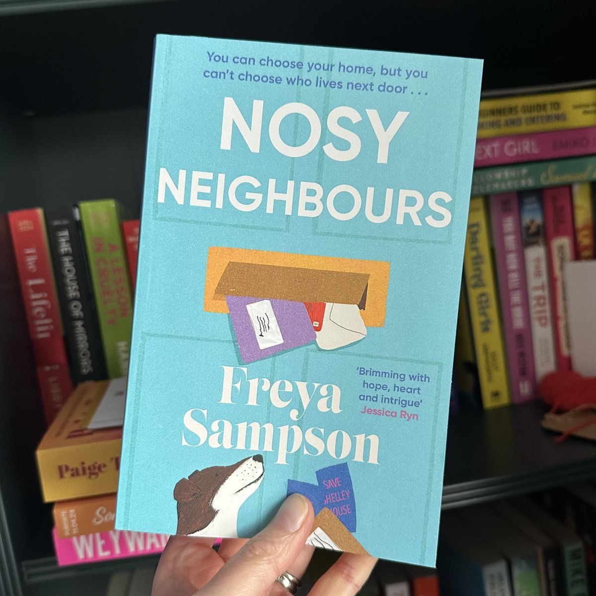 📚📮#BookPost📚📮

You can choose your home, but you can't choose who lives next door…🏡

Thank you to @ZaffreBooks for this copy of #NosyNeighbours by @SampsonF - loving the cover!😍

Looking forward to being part of the #blogtour with @Tr4cyF3nt0n next month📆

#BookTwitter