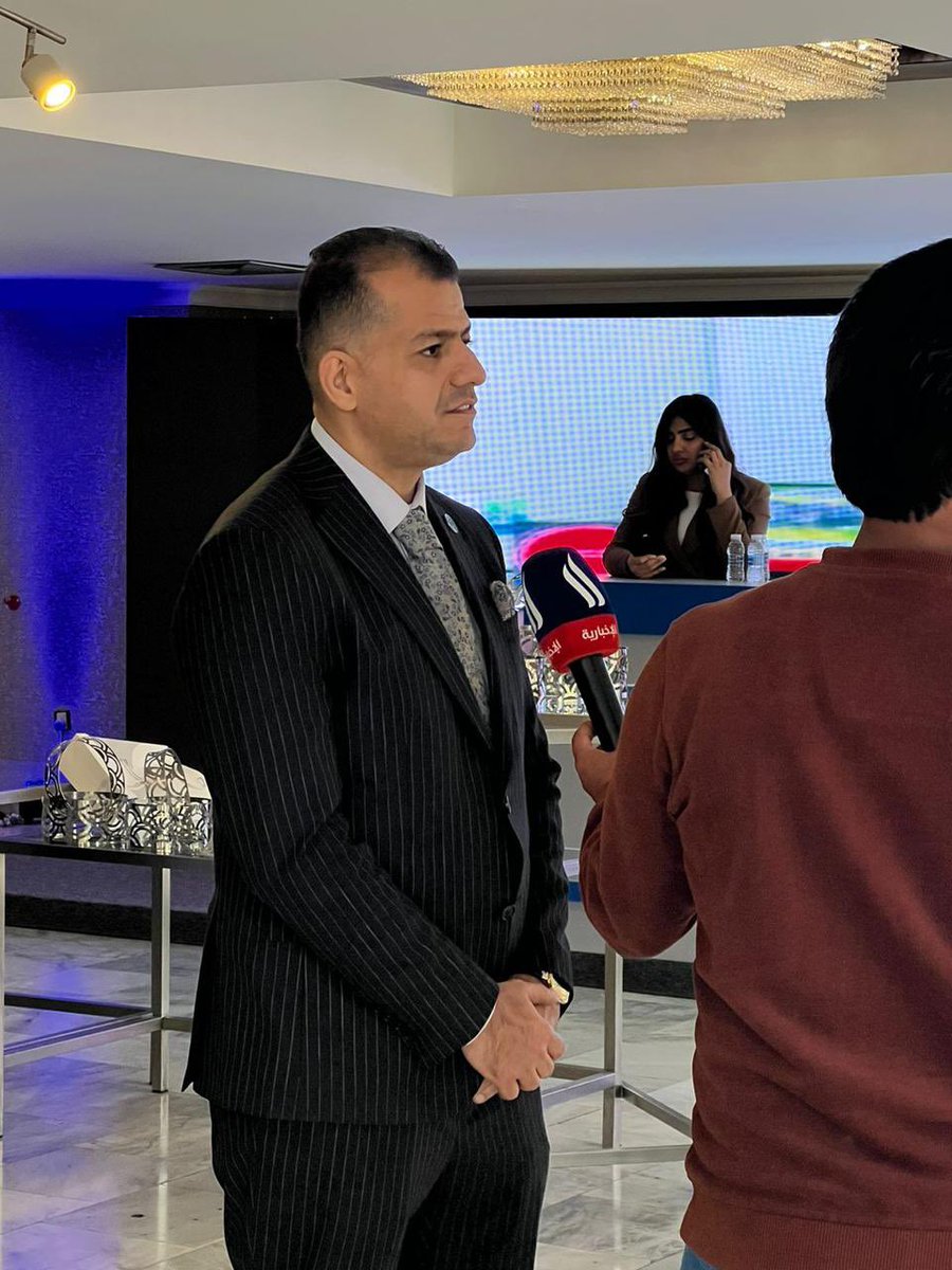 HishamHashimi's tweet photo. It was an honor and pleasure to be the sponsor for the Digital Economy Forum in Baghdad.

#digitaleconomy 
#digitaltransformation https://t.co/L2KlR6Gkey