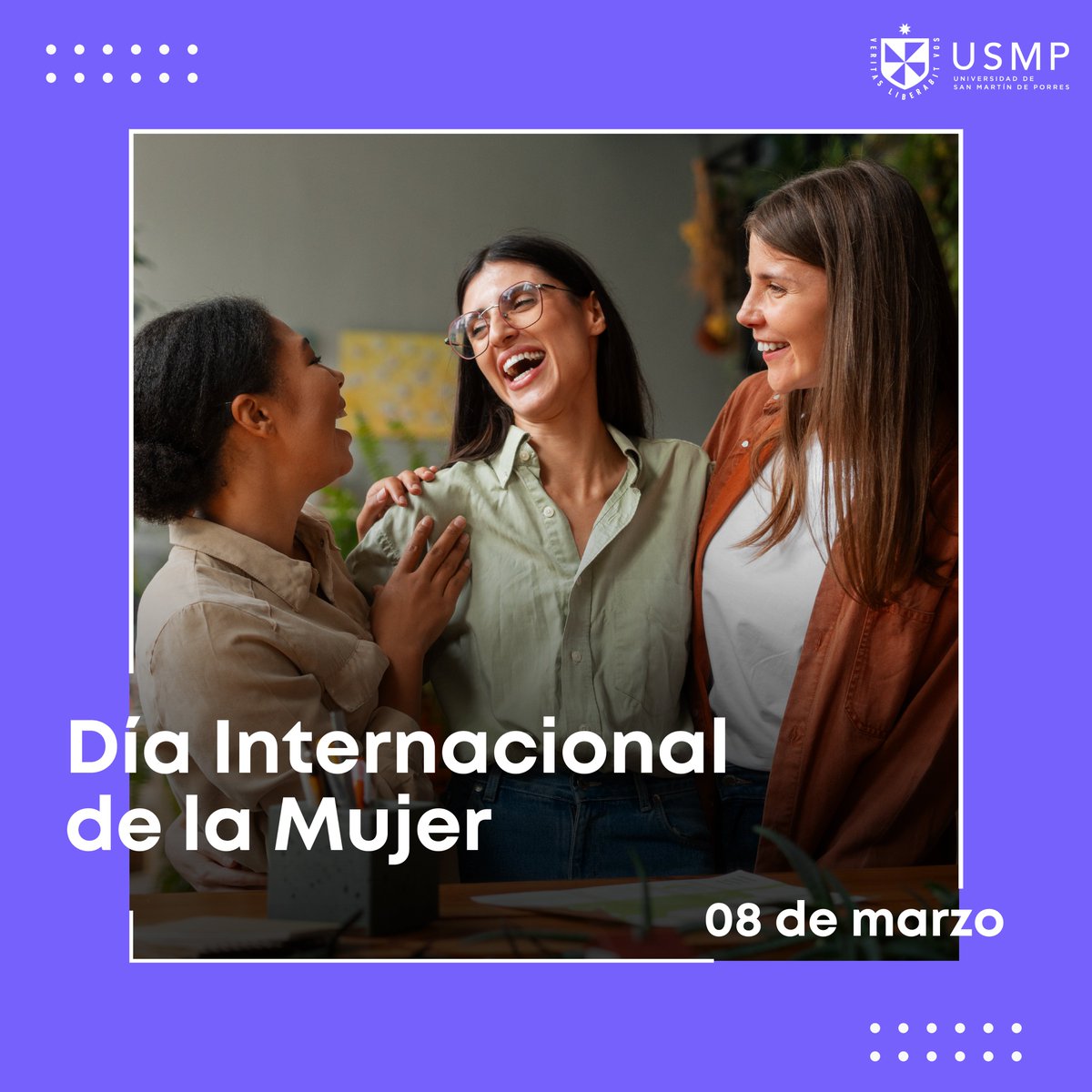 #Efeméride | Este 8 de marzo saludamos a todas las mujeres que con su amor, talento y dedicación, nos llenan de esperanza para construir un mundo de grandes oportunidades. ¡Feliz Día a todas las mujeres peruanas!
