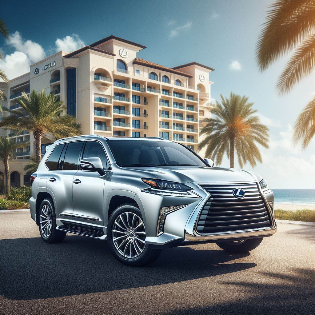 Lexus LX500, an awesome Full-Size Luxury SUV, massive V8 engine, sounds amazing. 

#Lexus #LX #LX500 #V8 #SUV #Aiart #Aiartcommunity #Japan #Japanesecars #Cars