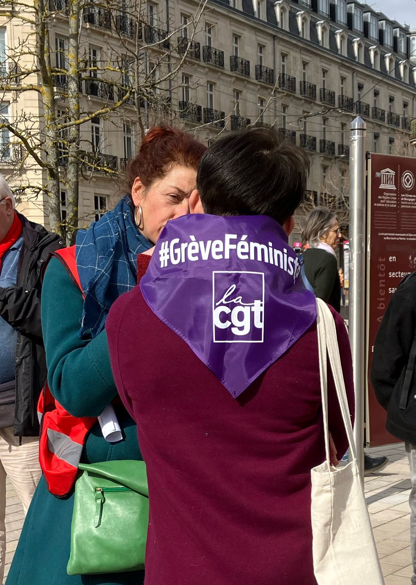 chrenaudin's tweet photo. 8 mars 2024 : face aux attaques du gouvernement, des droites et extrêmes droites, partout les femmes résistent !
À #Dijon en #cotedor aussi ! https://t.co/bBALdsBcYB