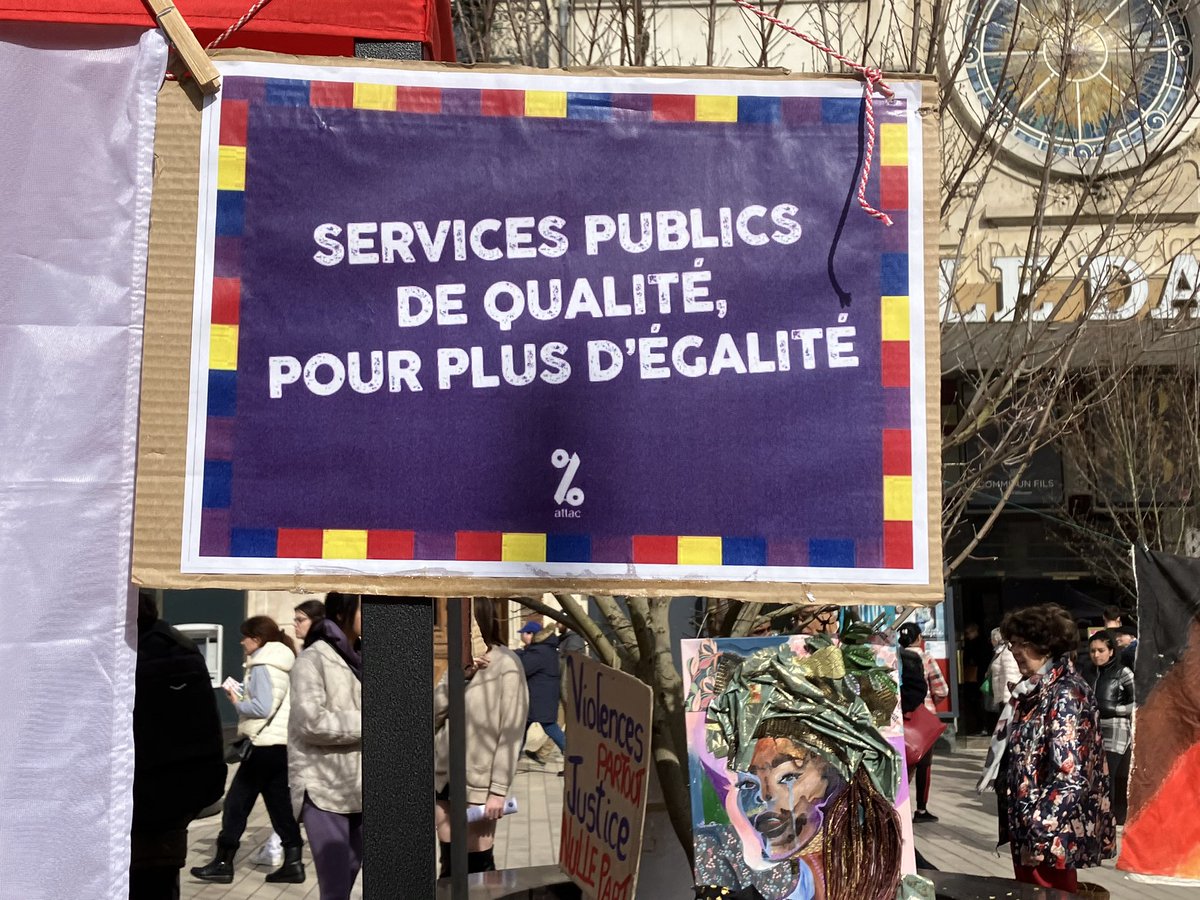 chrenaudin's tweet photo. 8 mars 2024 : face aux attaques du gouvernement, des droites et extrêmes droites, partout les femmes résistent !
À #Dijon en #cotedor aussi ! https://t.co/bBALdsBcYB