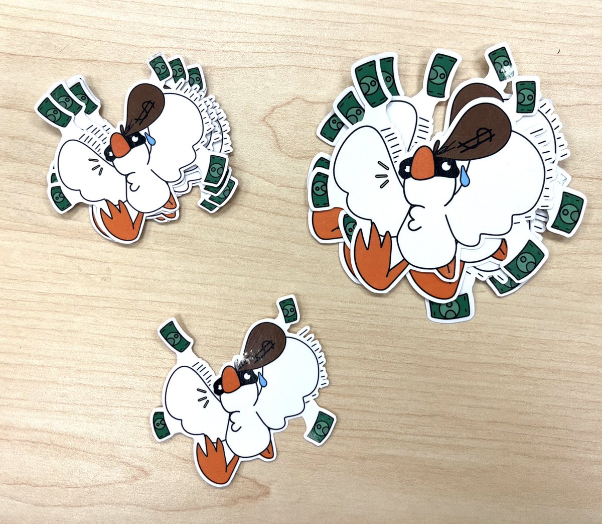 castiglioni_art's tweet photo. We finally mastered the process of making custom art #stickers from original student designs! We’re so excited to sell these for our “art market” grant project. #vbms #art #GVAP https://t.co/9KXd3dgWzj