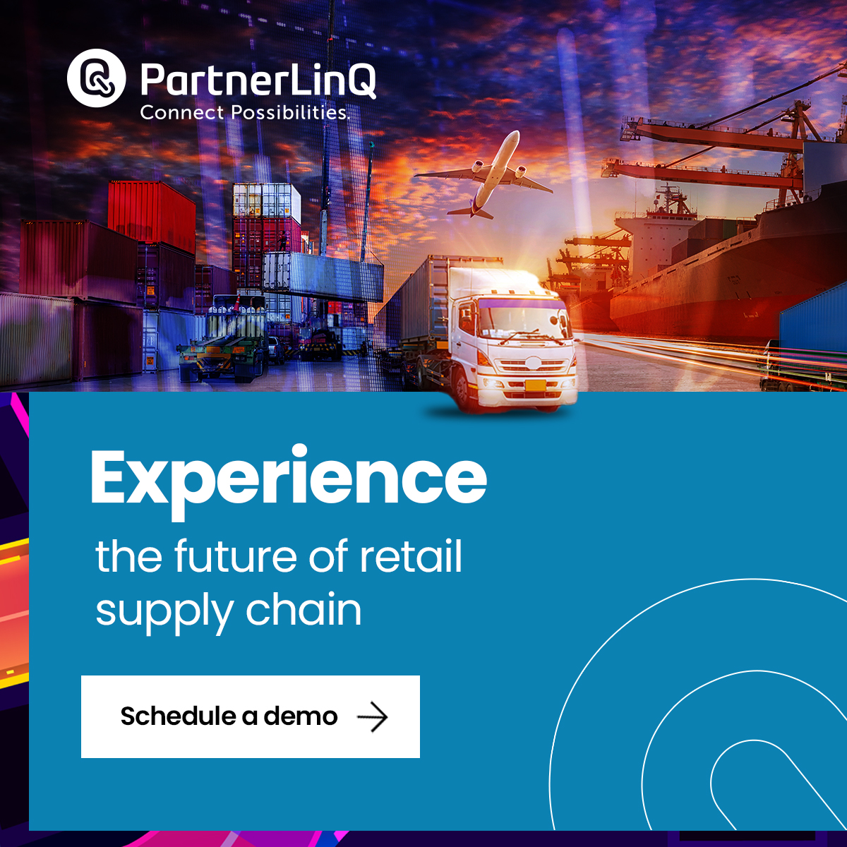 PartnerLinQ collaborates with global retailers to deliver unparalleled connectivity, visibility, transparency in the retail supply chain. Schedule a demo with PartnerLinQ today and step into the future: hubs.li/Q02nNcNd0