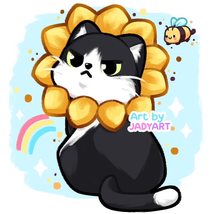 JadyArt's tweet photo. Les comparto a mi gatico gruñón, ¿no se ve tierno?🥺🧡✨ https://t.co/FNDZYxt7x0