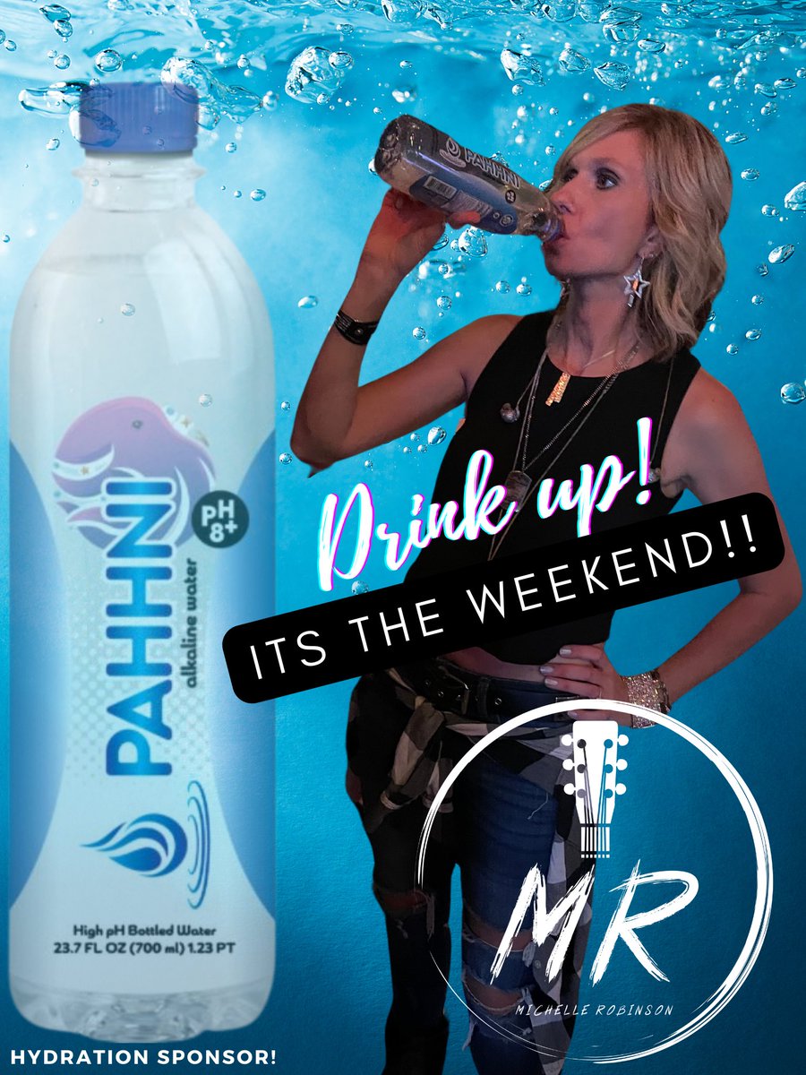 Cheers to the weekend!! Hydrate w/ <a href="/Pahhniwater/">Pahhni Water</a> and come out to The Belle and The Bear tonight and Rick’s tavern tomorrow! #hydrationsponsor