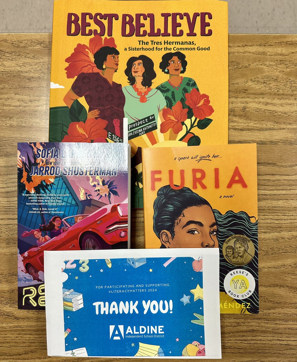 Thank you for the wonderful surprise <a href="/delgadong94/">Altagracia H Delgado</a> and the Multilingual Department for organizing such an amazing conference! I enjoyed EVERY session I attended and am looking forward to next year’s conference! #LiteracyMatters