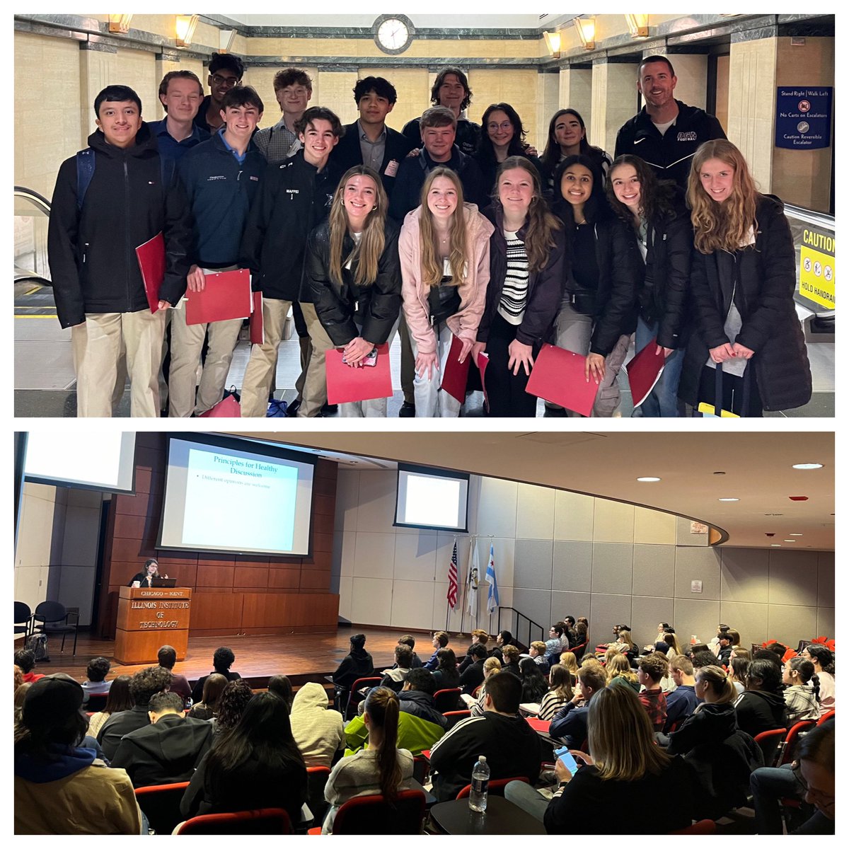 Another great DGN Government Club Field Trip to the 2024 Constitutional Democracy Project’s Youth Decide Program at Chicago-Kent Law School! #WeAreDGN <a href="/DGNGovClub/">DGN Gov Club</a> <a href="/DGNActivities/">DGN Activities</a> <a href="/DGNorthSS/">DGNSocialStudies</a> <a href="/DownersNorth/">DGN</a> <a href="/Dist_99/">District 99</a> <a href="/ChicagoKentLaw/">Chicago-Kent Law</a>