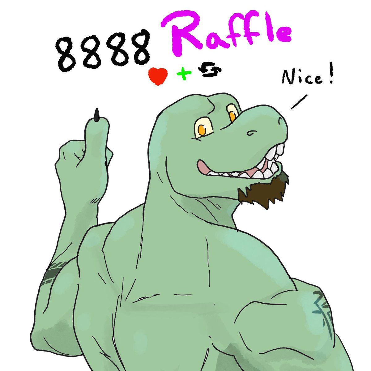 Let's do a quick raffle just because! Like, follow, retweet and post a sfw ref along with how you think your OC would interact with mine to join! Winner gets free art, idk what lmao, I'll figure it out with the winner Ends on March 15th