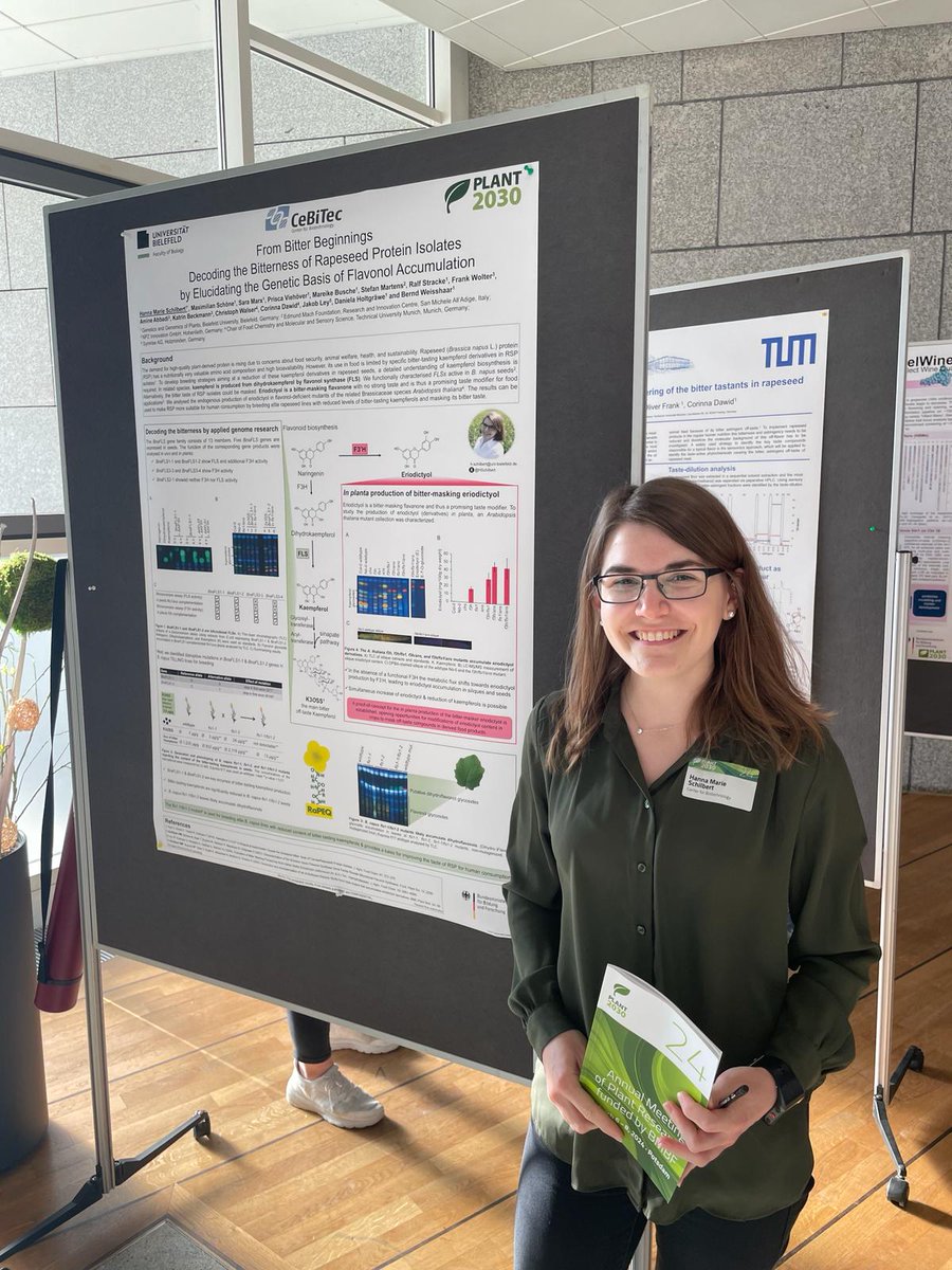 Had a lot of fun at the Statusseminar in Potsdam!

I gave a talk about the current status and achievements of the RaPEQ project, where we are optimizing #rapeseed protein for human consumption.

Inspiring talks, interesting discussions &amp; great organization @Plant2030! 

#PlantSci