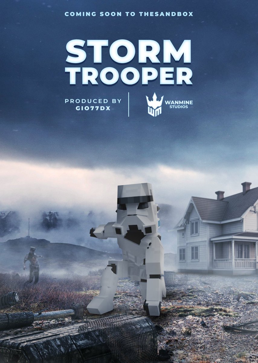 biagio77bila's tweet photo. StormTroppers has landed in The SandBox...make room!!!
@TheSandboxGame @VoxEdit @sandstormmeetup @TheSandboxNFTs 
#VoxEditWeekly 
My company 💻🔗 @_WanMine https://t.co/vtI9kZRVV4