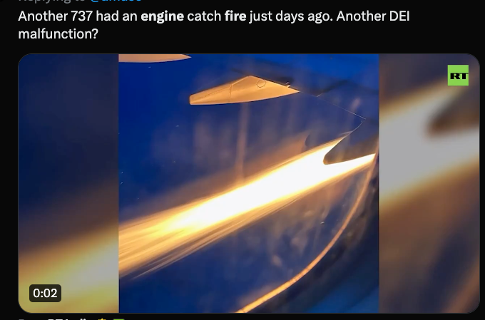 HarrisonHSmith's tweet photo. These are from the last two days.

Mark my words:

By the end of the year, we will see a catastrophic airline disaster that will kill dozens, if not hundreds of people. https://t.co/GfFsmQXZN5