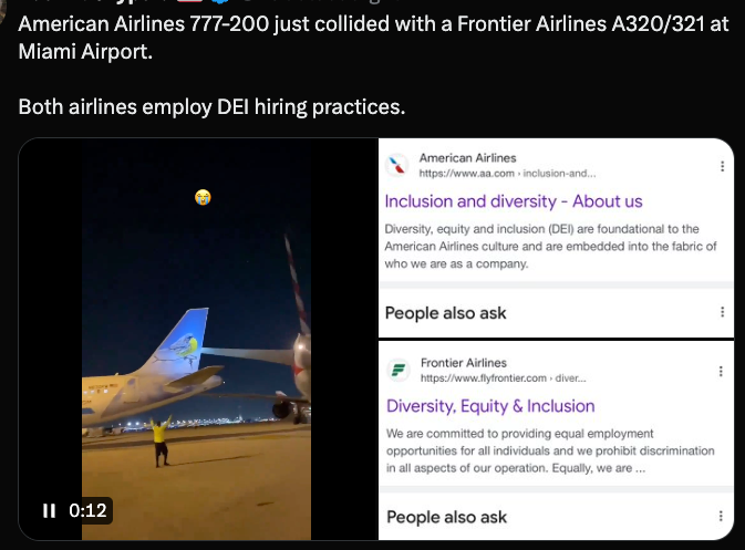 HarrisonHSmith's tweet photo. These are from the last two days.

Mark my words:

By the end of the year, we will see a catastrophic airline disaster that will kill dozens, if not hundreds of people. https://t.co/GfFsmQXZN5