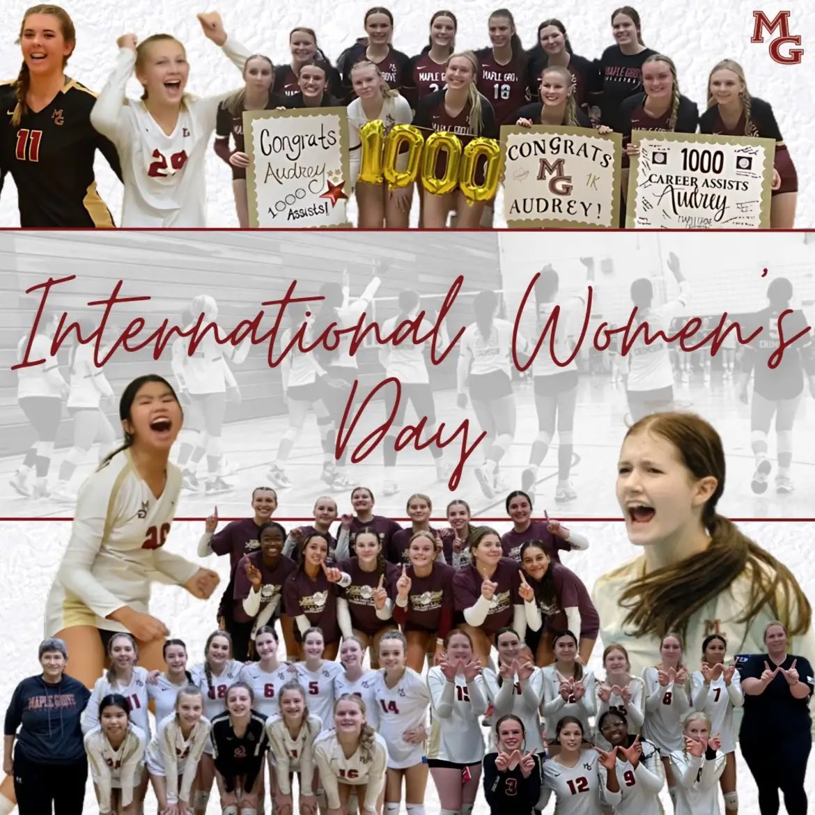 Today and every day, we celebrate the on- and off-court achievements of all the wonderful women in our program. Keep paving your way in this world as we witness history in the making!

#WeAreCrimson #InternationalWomensDay