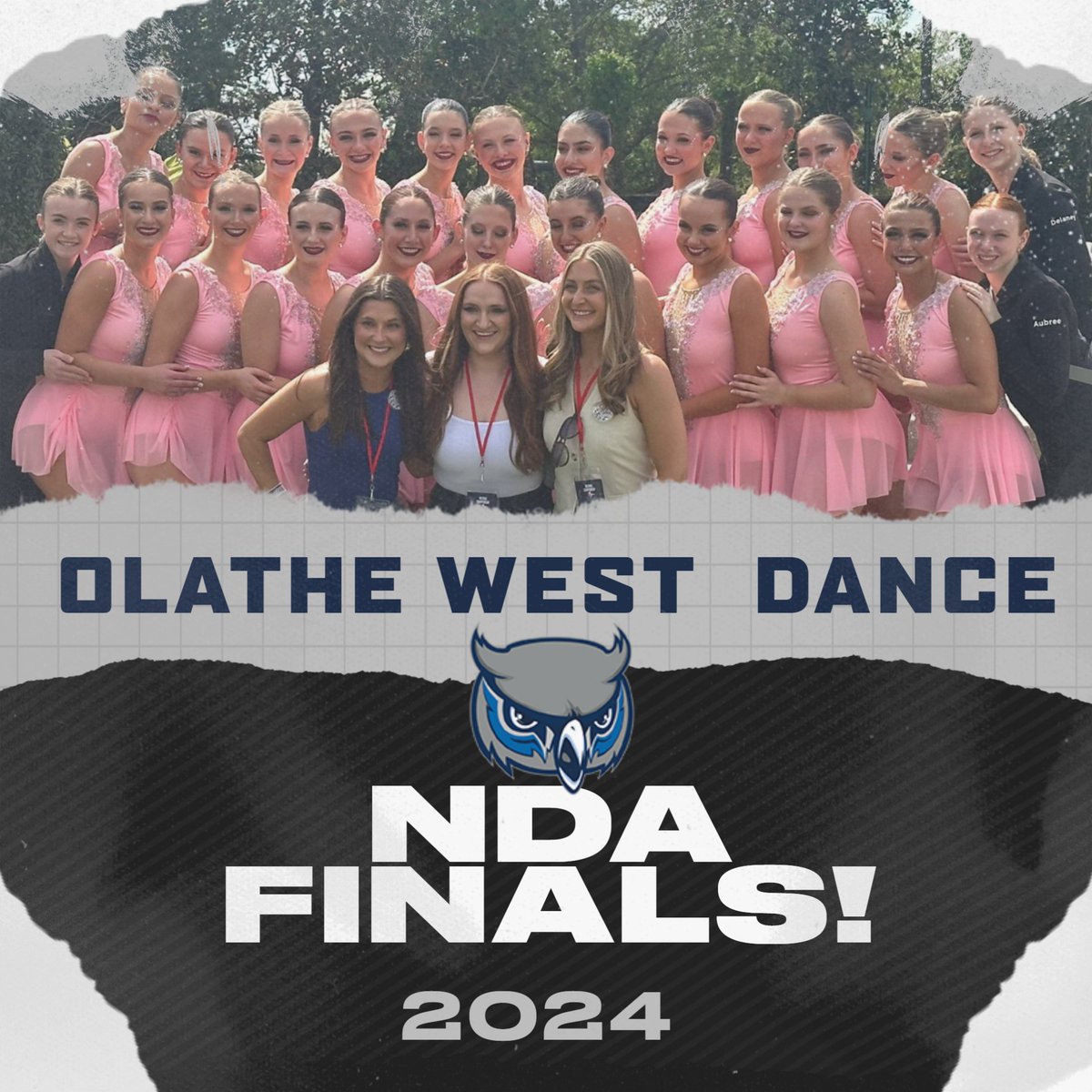 ADButlerOW's tweet photo. ‼️UPDATE FROM ORLANDO‼️

@OWDanceTeam has advanced to the FINALS in Jazz at the NDA Finals!  Let's go owls!  @OWNovacekOWLS https://t.co/NIex2Knvan