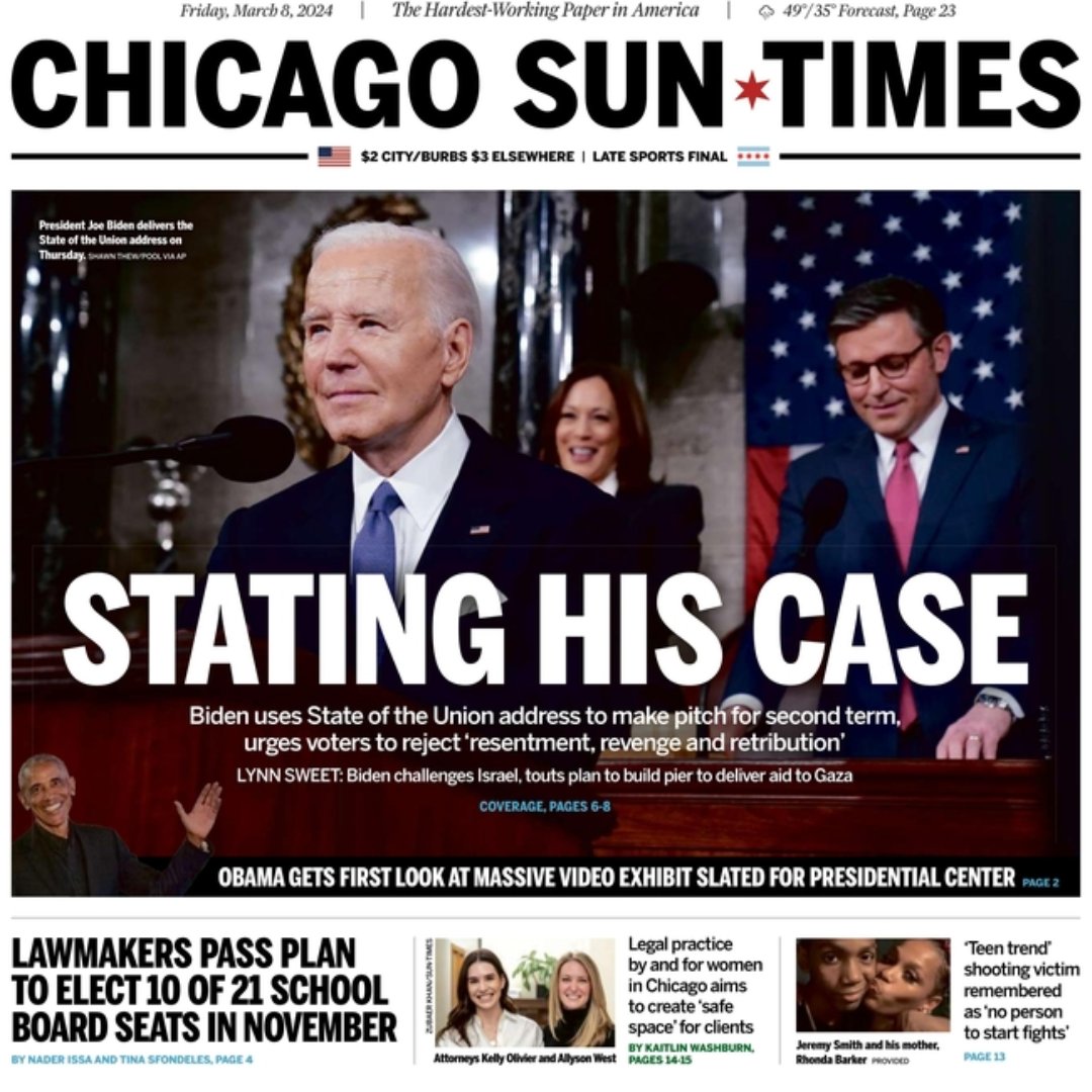 TheDemocrats's tweet photo. We love a good front page. https://t.co/lE0hlgclFq