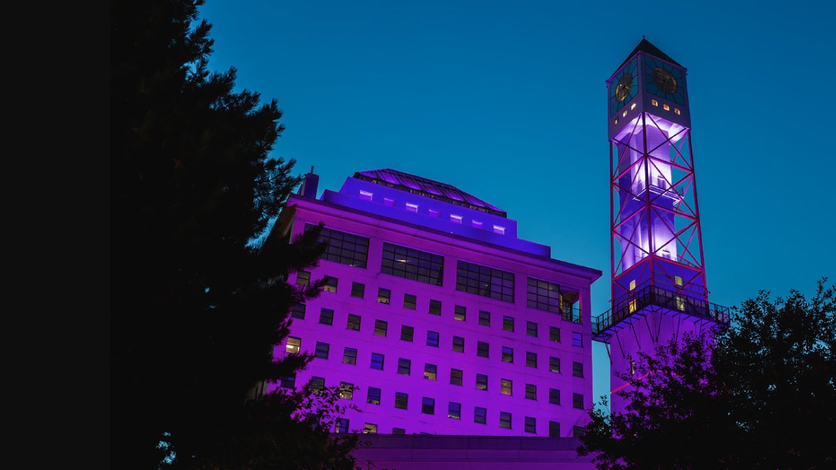 To recognize #International_Womens_Day, our Civic Centre clock tower @citymississauga will be lit purple tonight.