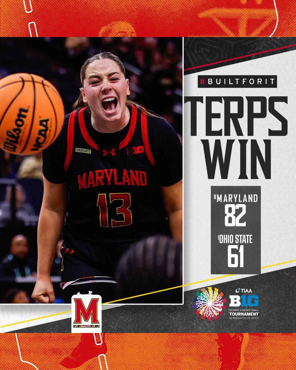 TerpsNILStore's tweet photo. MOVING ONโผ๏ธ @TerpsWBB PULLS OFF THE UPSET AGAINST NO. 1 OHIO STATEโผ๏ธ SEMIS HERE WE COME ๐คซ
#MerchMaddness #Maryland #GoMaryland #Terps #GoTerps #UMD #BigTen #B1G https://t.co/3ITnSSk9pb