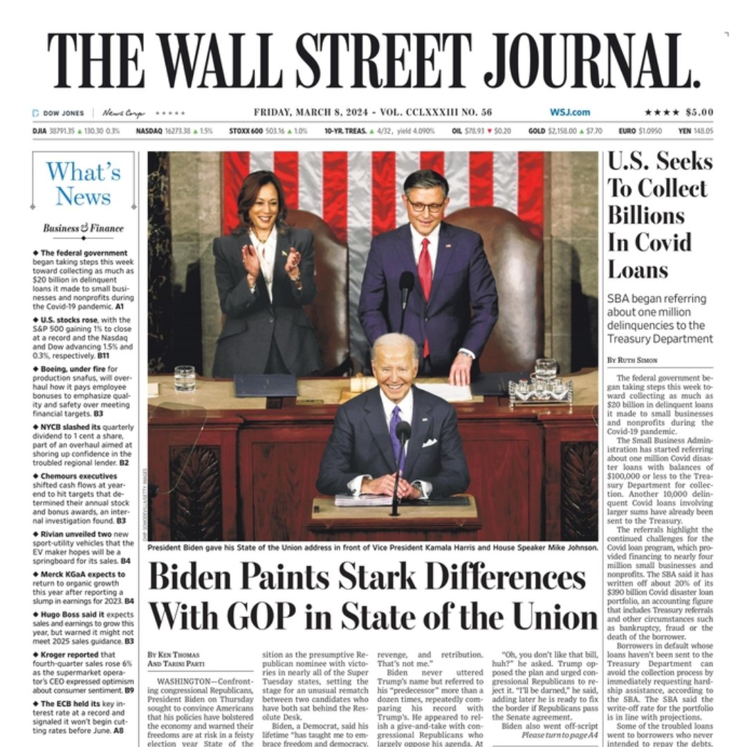 TheDemocrats's tweet photo. We love a good front page. https://t.co/lE0hlgclFq
