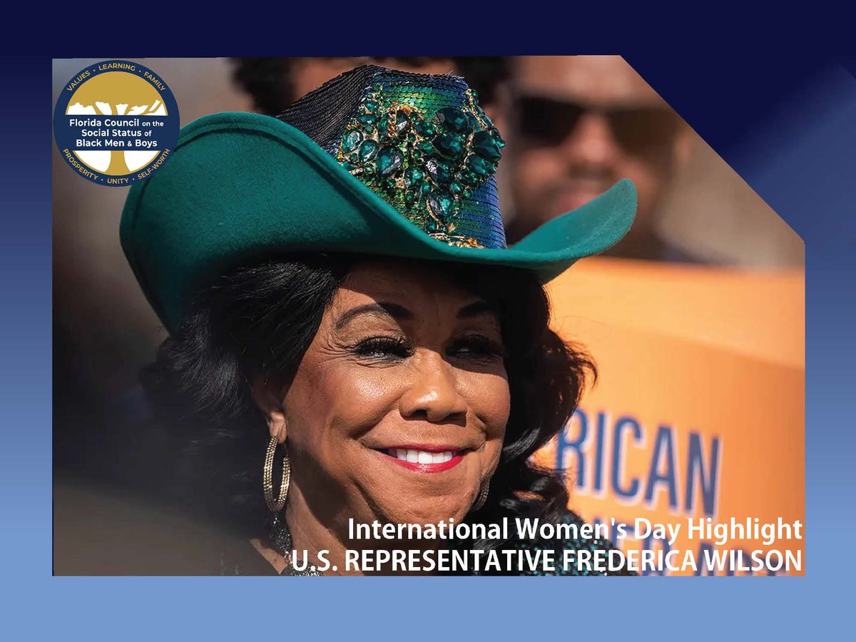 FL_CSSBMB's tweet photo. Today on International Women's Day, we celebrate the incredible achievements of U.S. Representative Frederica Wilson! We honor Representative Wilson not just today, but everyday, for her commitment to equality, justice, and empowerment for all.
#internationalwomensday2024 #CSSBMB https://t.co/L0KeD0qm9s