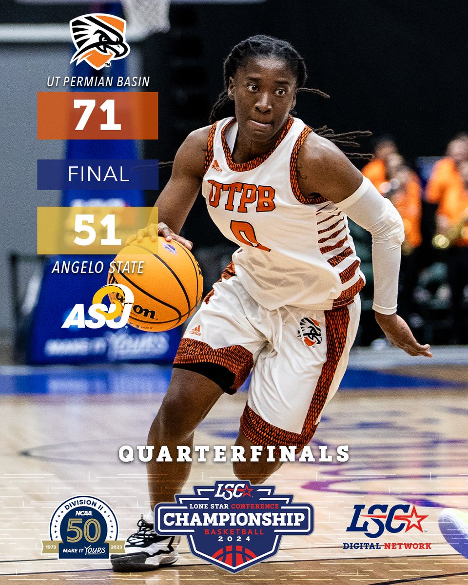 𝙇𝙎𝘾 𝘽𝙖𝙨𝙠𝙚𝙩𝙗𝙖𝙡𝙡 𝘾𝙝𝙖𝙢𝙥𝙞𝙤𝙣𝙨𝙝𝙞𝙥 🏀🏆 The @utpbfalcons advance❗️ #LSCwbb #D2wbb