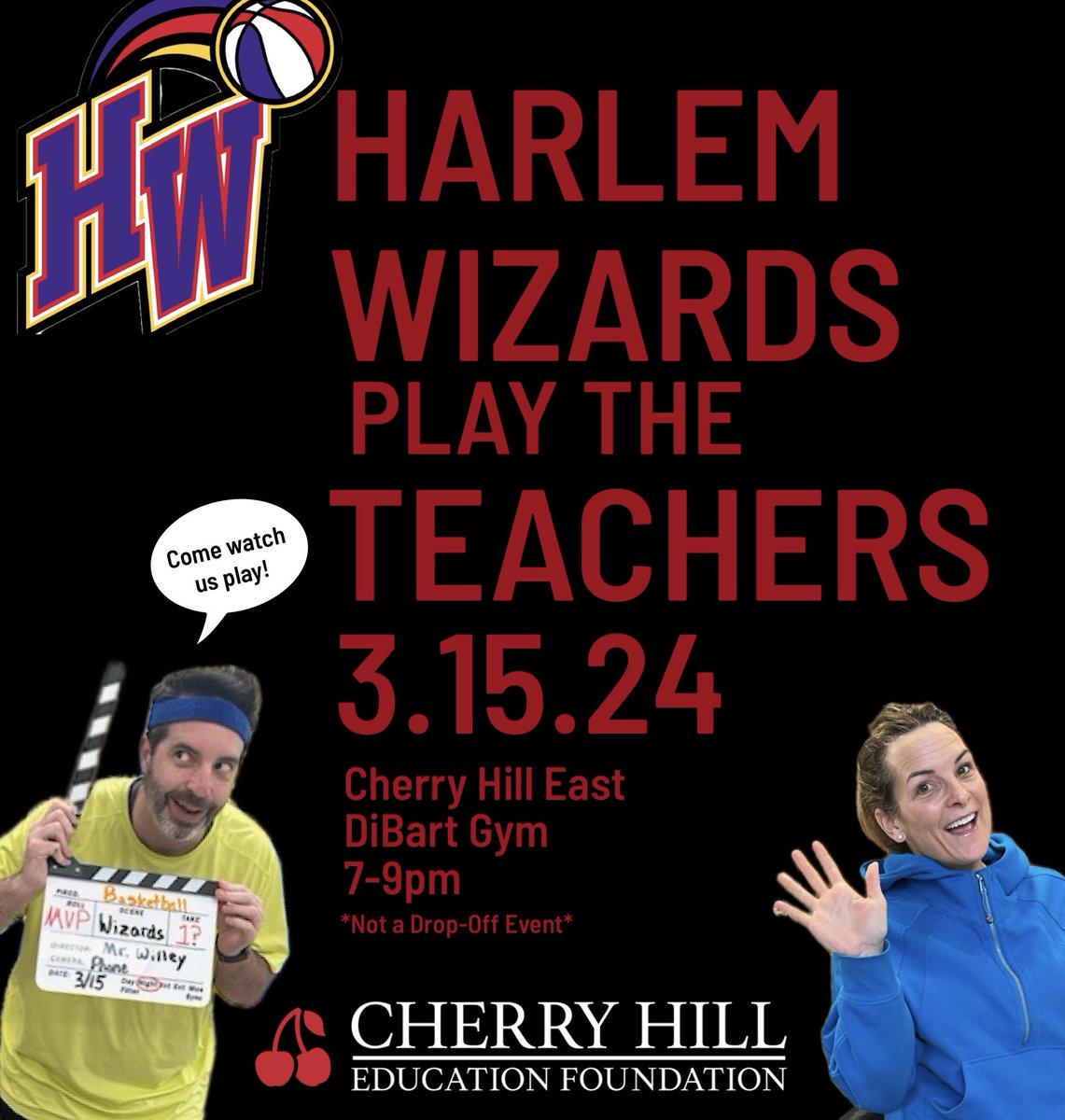 Cheer on the teachers on Friday, March 15th!