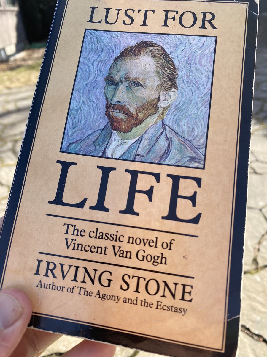 Spectacular book: Lust for life, Irving Stone. #Reading