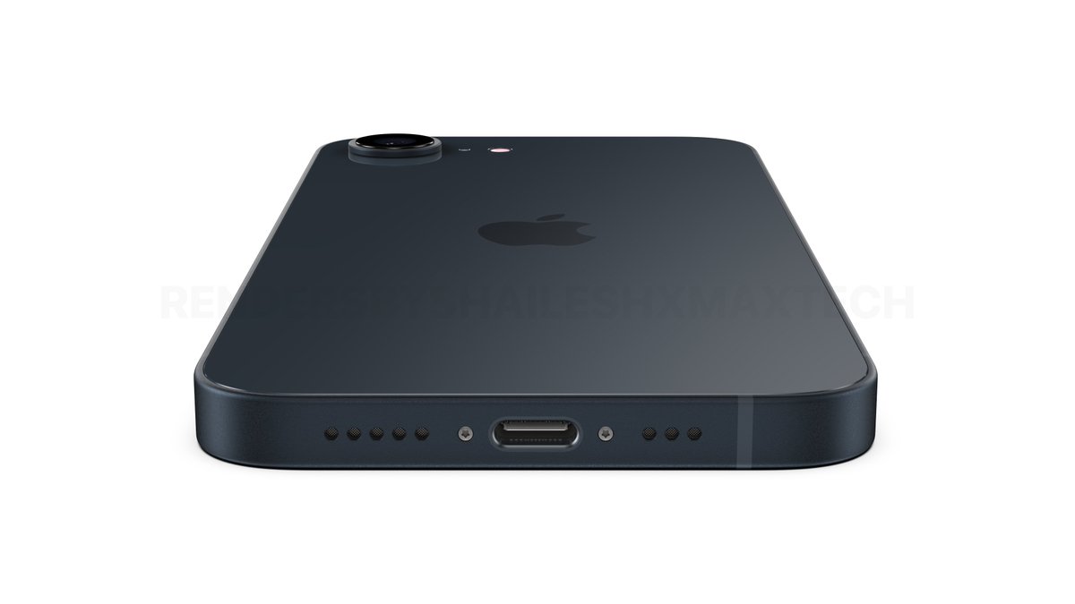 VadimYuryev's tweet image. Introducing: iPhone SE 4

It has all of the essentials including a 6.1&quot; edge-to-edge display, Face ID, Action Button, USB-C, Qi2 wireless charging, a single 48MP camera, and more. 

What are your thoughts on these renders by @shailesh__h? Repost and hit the like button!