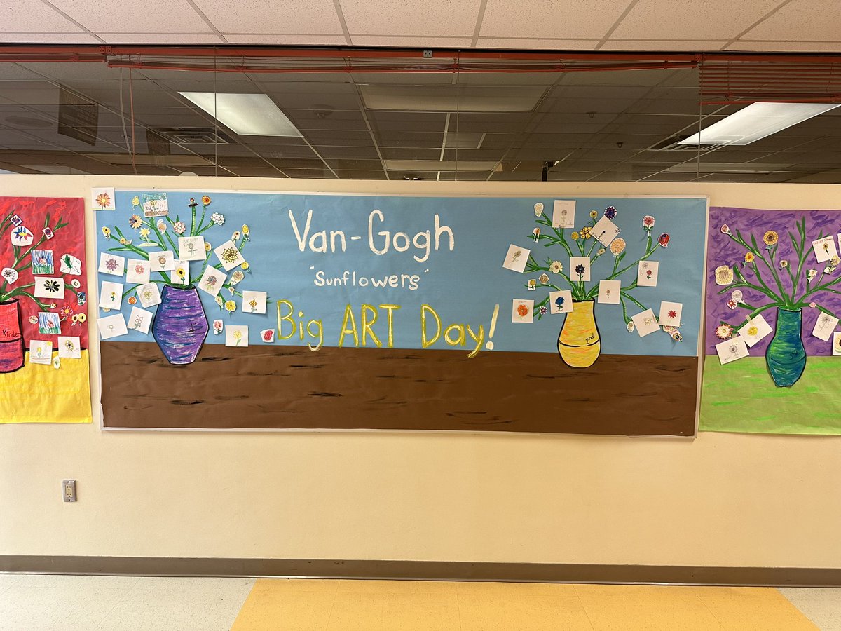 Loving this interactive exhibit outside of our art room. 😊 <a href="/townleytorches/">TownleyTorchlighters</a>