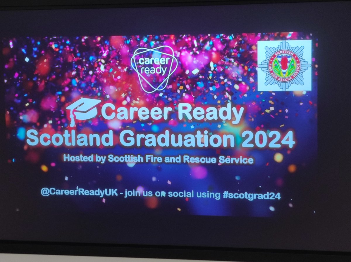 Congratulations to our @CareerReadyUK graduates of 2024 🎉🥳we can’t wait to see what you do with your futures! #scotgrad24 #ScotAppWeek24