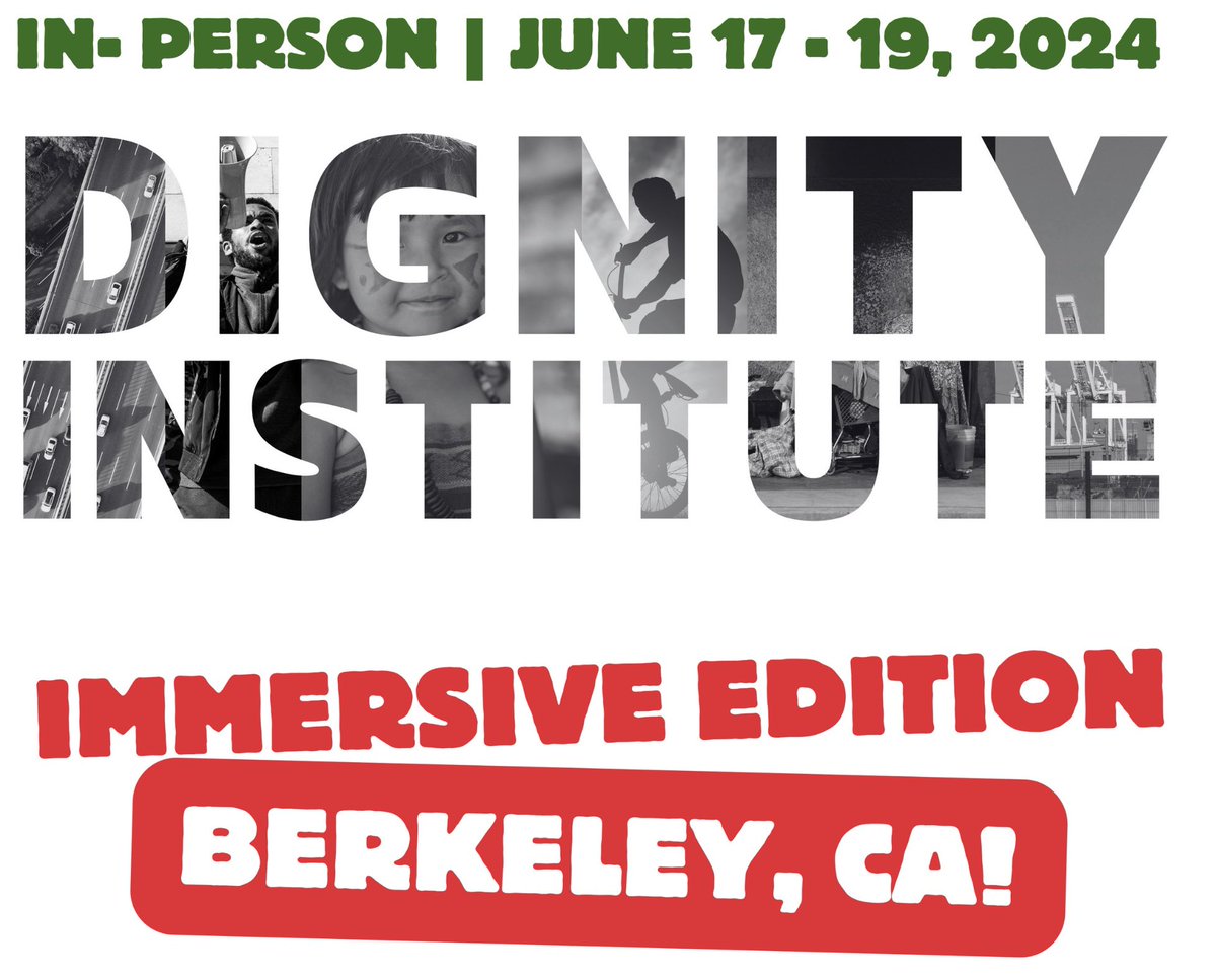Registered? Dignity Institute 2024 includes meals and your choice of two  immersive categories facilitated by local community partners: Mutual Aid, Direct Action, Creative Arts, Oral History, Tactical Urbanism, Academic Enrichment  thrivancegroup.com/dignity-instit…