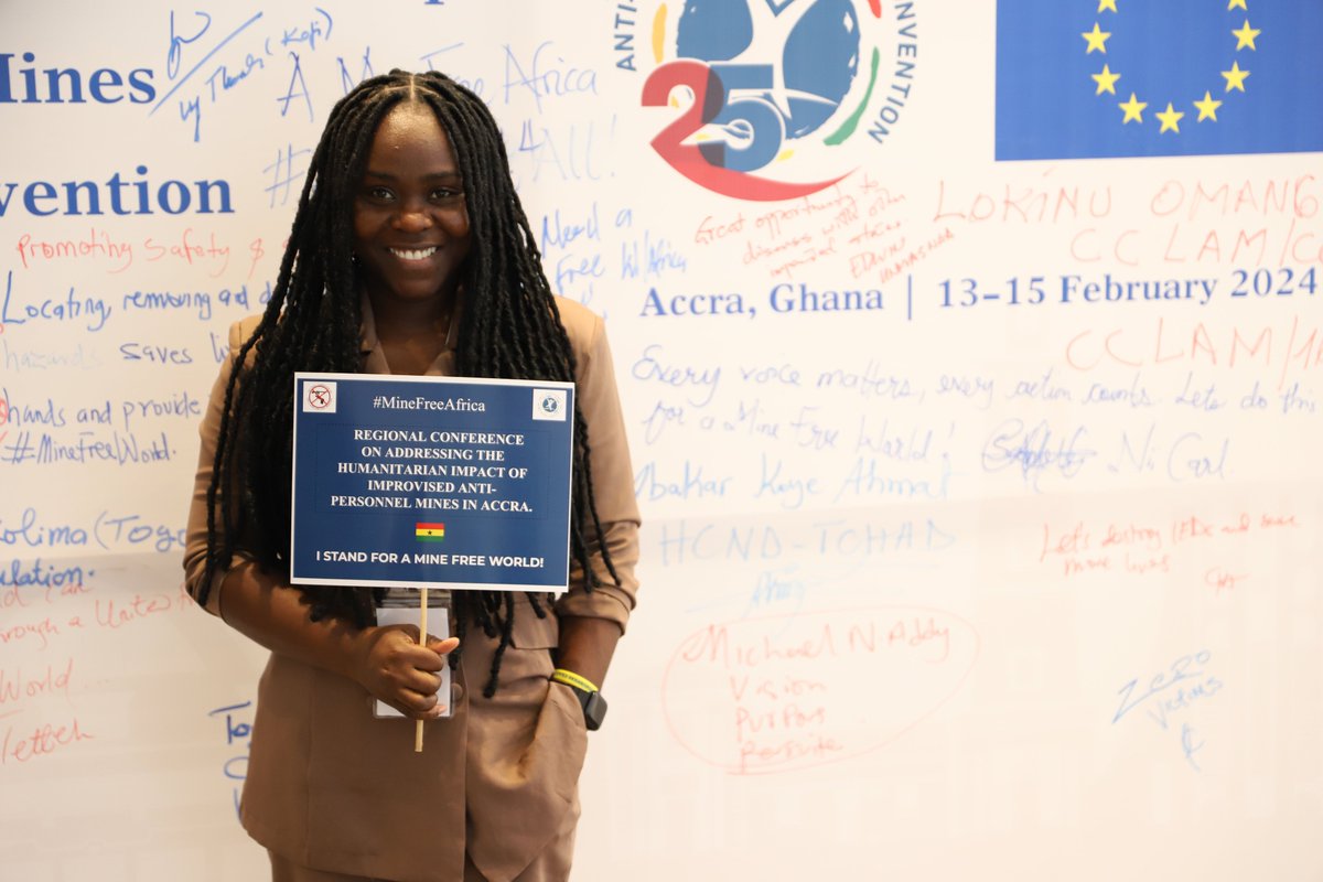 MineBanTreaty's tweet image. On #InternationalWomensDay #IWD2024
#ThankYou to some of the women who work to support the @MineBanTreaty's aim to end the suffering and casualties caused by anti-personnel mines incl our own ISU specialist & @SmallArmsGh @SpiritofSoccer @JesuitRefugee @hi_suisse @minefreeworld