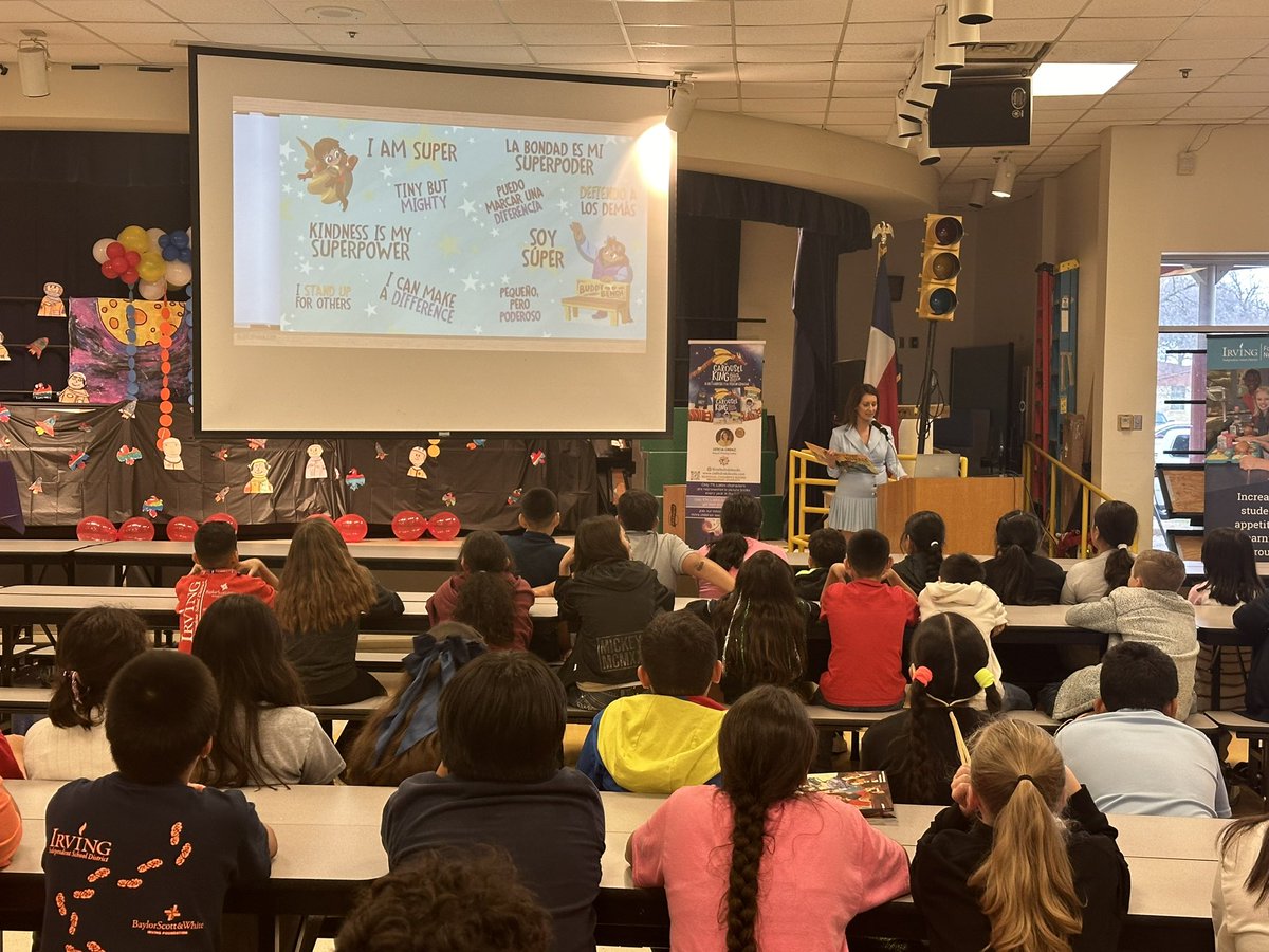 We are so lucky to have the author, Ms. Leticia Ordaz, visit Townley today. <a href="/townleytorches/">TownleyTorchlighters</a>